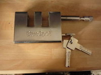 High spec E Lock Box with 96 mm E  security lock bolt 3