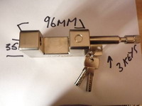 High spec E Lock Box with 96 mm E  security lock bolt 4